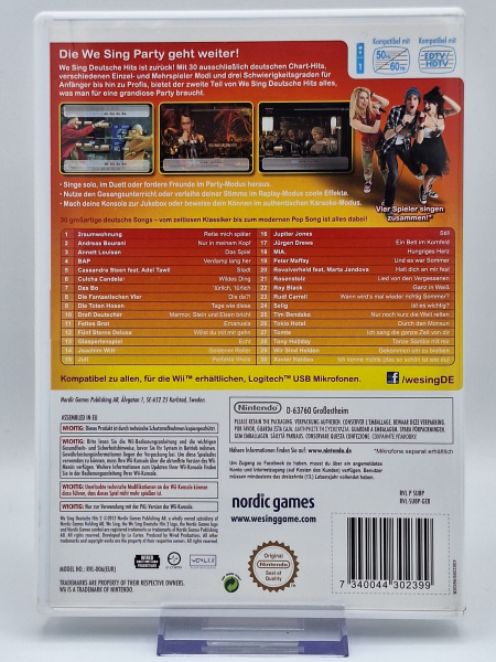 We Sing: Deutsche Hits 2